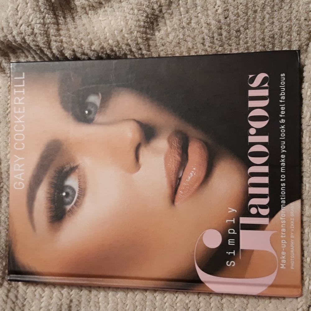 Simply Glamorous makeup tutorial hardback book by Gary Cockerill